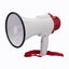 Brienz Audio Megaphone 25Watt Bull Horn With Siren Carousel 1