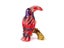 QIFU Parrot Bird Metal Figurine For Decorative Crafts Carousel 4