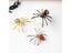 1PC Natural Crystal Metal Spider Tumble Stone Crystal Spider DIY Jewelry Carousel 5