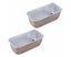 2 Pcs Toast Box Oven Pans Nonstick Loaf Cheesecake Baking Mini Carousel 4