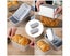 2 Pcs Toast Box Oven Pans Nonstick Loaf Cheesecake Baking Mini Carousel 6