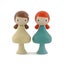 BULK CLiCQUES Peg Dolls - 10x sets Carousel 7