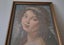 +++ VINTAGE " THE YOUNG GIRL" FRAMED TAPESTRY +++ Carousel 5