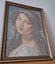 +++ VINTAGE " THE YOUNG GIRL" FRAMED TAPESTRY +++ Carousel 9
