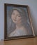 +++ VINTAGE " THE YOUNG GIRL" FRAMED TAPESTRY +++ Carousel 10