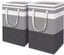 2-Pack Large Laundry Basket - 75L Waterproof, Freestanding, Collapsible Tall Carousel 1