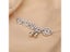 FOXANRY Silver Anklet Couples Accessories Hollow Geometric Bells Pendant Party Carousel 5