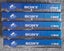 5 X Sony Type II UX 90 min Blank Audio Cassette Tapes (Italy/sealed) Carousel 6