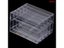 10Pcs Recording Blank Cassette Case Transparent Dustproof Box Carousel 3
