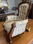 A 20th Century Solid Mahogany Frame Miniature Apprentice Button Back Arm Chair Carousel 4