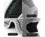 2Pcs Knee Brace Knee Compression Sleeve Sports Silicone Knee Support-Gray-XL Carousel 3
