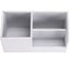3 Compartment Desk Organizer - Office Multifunctional Stationery Holder Desk Carousel 3
