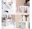 3Pcs PVC Cosmetic Holder Bag Makeup Storager Travel Toiletry Wash Bags Set Wh Carousel 3