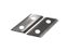 2pcs/Set Garden Shredder Chipper Blades Cutters Set For Eco ES1600 McCulloch Carousel 7