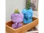 Cute Girl Flower Pot Silicone Mold DIY Sleeping Beauty Vase Storage Box Mould Carousel 3