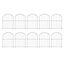 dog fence barrier garden animal fence Animal Barrier Fence Iron Sturdy Carousel 1
