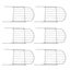 dog fence barrier garden animal fence Animal Barrier Fence Iron Sturdy Carousel 4