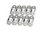 10/20Pcs 44mm X 16mm Picture Hanger Metal Keyhole Hanger Fasteners For Picture Carousel 3