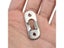 10/20Pcs 44mm X 16mm Picture Hanger Metal Keyhole Hanger Fasteners For Picture Carousel 4