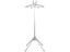 Telescopic Garment Steamer Stand Height Adjustable Foldable Hanger For Steaming Carousel 1