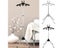 Telescopic Garment Steamer Stand Height Adjustable Foldable Hanger For Steaming Carousel 3