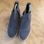 Toms “Maude” Grey Wedge Boots Size 37.5 US 7 Carousel 1