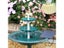 3 Tiered Bird Bath With 3W Solar Pump DIY Solar Fountain Detachable And Carousel 3