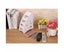 4 Compartments Remote Control Organizer,SourceTon White TV Remote Holder with Carousel 6