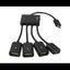 4 In 1 Micro USB Hub OTG Cable Extension Adapter for Android Samsung Tablet Carousel 1