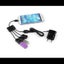 4 In 1 Micro USB Hub OTG Cable Extension Adapter for Android Samsung Tablet Carousel 2