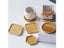 DIY Mosaic Coaster Handmade From Bamboo Wood For Christmas Gift Carousel 4