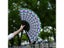 Foldable Handheld Rave Fan Chinease/Japanese Style Gradient Colorful Reflective Carousel 3