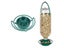 1pcs Recycle Empty Soda Bottle Top Bird Feeder Outdoor Hanging Feeding Tray Carousel 3