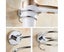 Hair Dryer Holder Hairdryer Rack Bathroom Spiral Practical Wall Mount Hang Sh Carousel 7