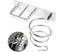 Aluminum Wall Mounted Hair Dryer Rack Organizer Hair Dryer Straightener Holde Carousel 1