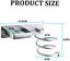 Aluminum Wall Mounted Hair Dryer Rack Organizer Hair Dryer Straightener Holde Carousel 5