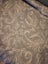 Linen fabric in denim blue with a subtle paisley pattern Carousel 3