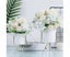 Artificial Flowers, Fake Peony Silk Hydrangea Bouquet Decor Plastic Carnation Carousel 2