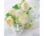 Artificial Flowers, Fake Peony Silk Hydrangea Bouquet Decor Plastic Carnation Carousel 3