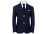Boy's Blue Black Slim Fit Suit Set For Child Weddings Parties Carousel 8