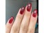 24pcs Detachable Red Wine False Nails With Glue Full Cover Acrylic Tips Carousel 3
