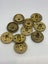Meccano PN 20 1 1/8” Flanged Wheels x 10 Carousel 1