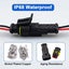 24 Kits 2 Pin Waterproof Electrical automotive Wire Connectors Carousel 2
