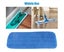 5Pcs Flat Base Washable Cleaning Mop Heads Polyester Strong Water Absorption Carousel 3