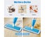 5Pcs Flat Base Washable Cleaning Mop Heads Polyester Strong Water Absorption Carousel 7
