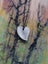Pewter love heart pendant on waxed cord. Carousel 3