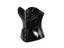 Black PVC Bustier Shiny PU Leather Steampunk Corset Body Shaper Women Sexy Carousel 8