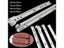 1Pair Mute Two Section Drawer Track Slides For Cabinet Rails Computer Table Carousel 3