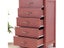 1Pair Mute Two Section Drawer Track Slides For Cabinet Rails Computer Table Carousel 5