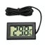 Mini Lcd Fridge Freezer Thermometer 1M Cable Black Carousel 1